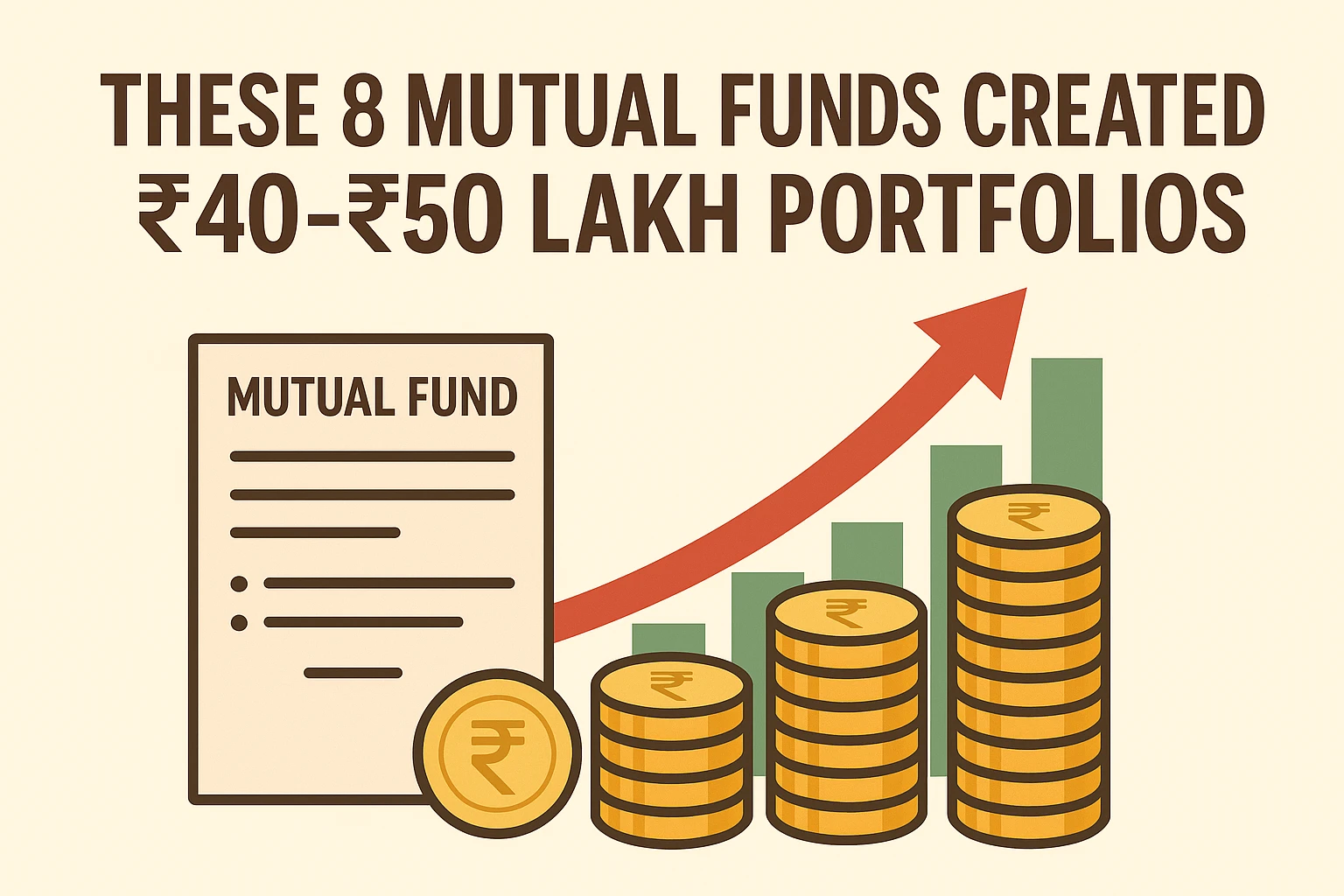 These 8 Mutual Funds Created ₹40-₹50 Lakh Portfolios