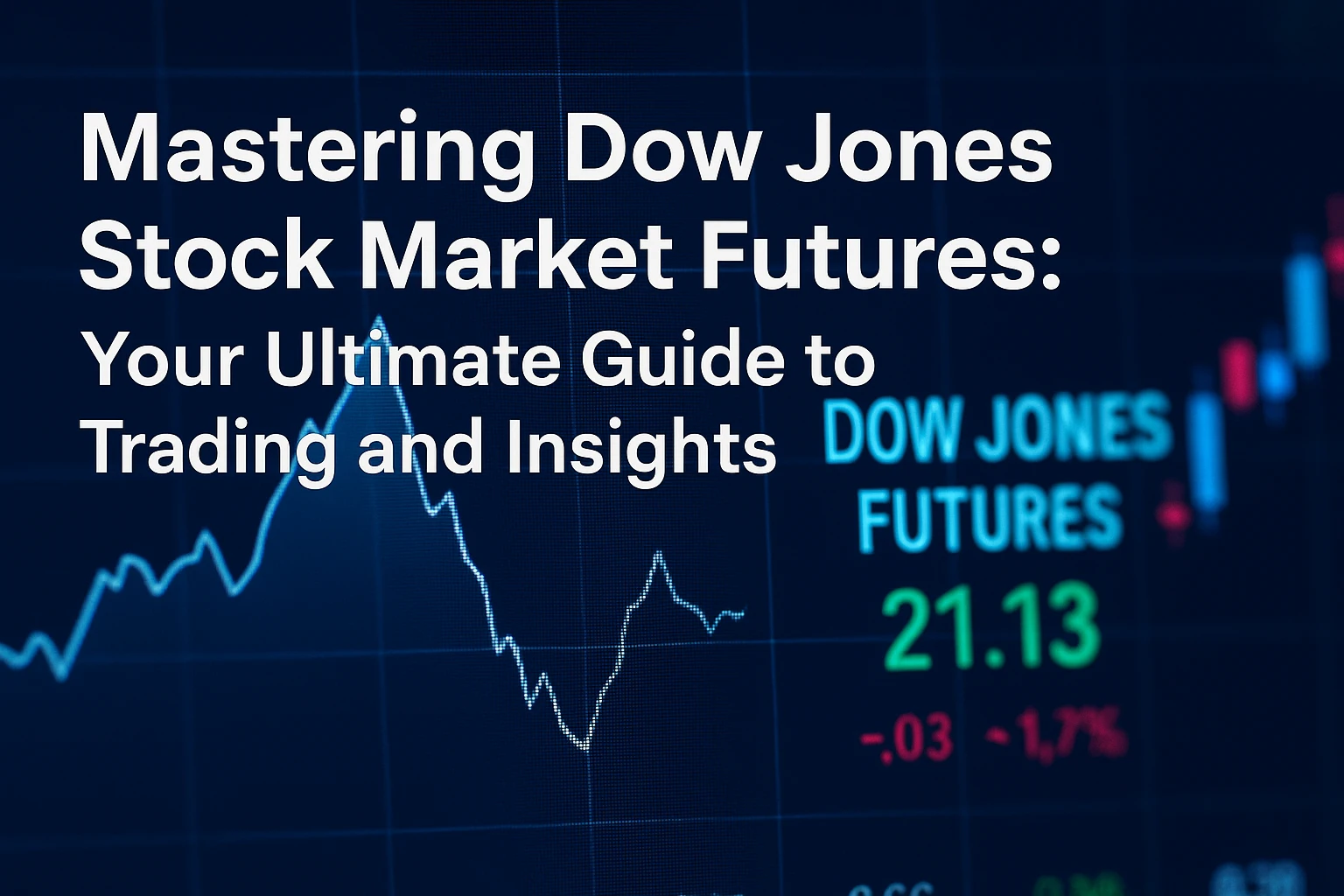 Mastering Dow Jones Stock Market Futures