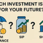 Term Insurance vs SIP vs Shares: Choose Best Investment