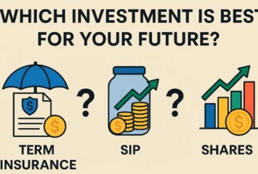 Term Insurance vs SIP vs Shares: Choose Best Investment