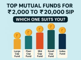 Top Mutual Funds for ₹2,000 to ₹20,000 SIP – Which One Suits You?