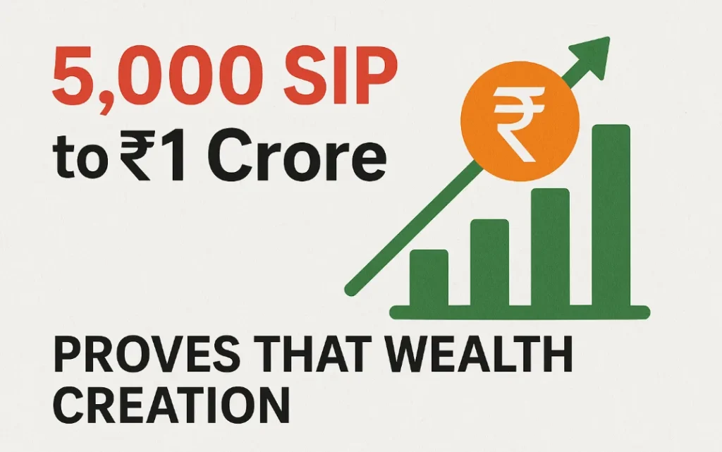 From ₹5,000 a Month to ₹1 Crore: The Power of Consistent SIP 148 Real-Life Case Study: Journey from ₹5,000 SIP to ₹1 Crore