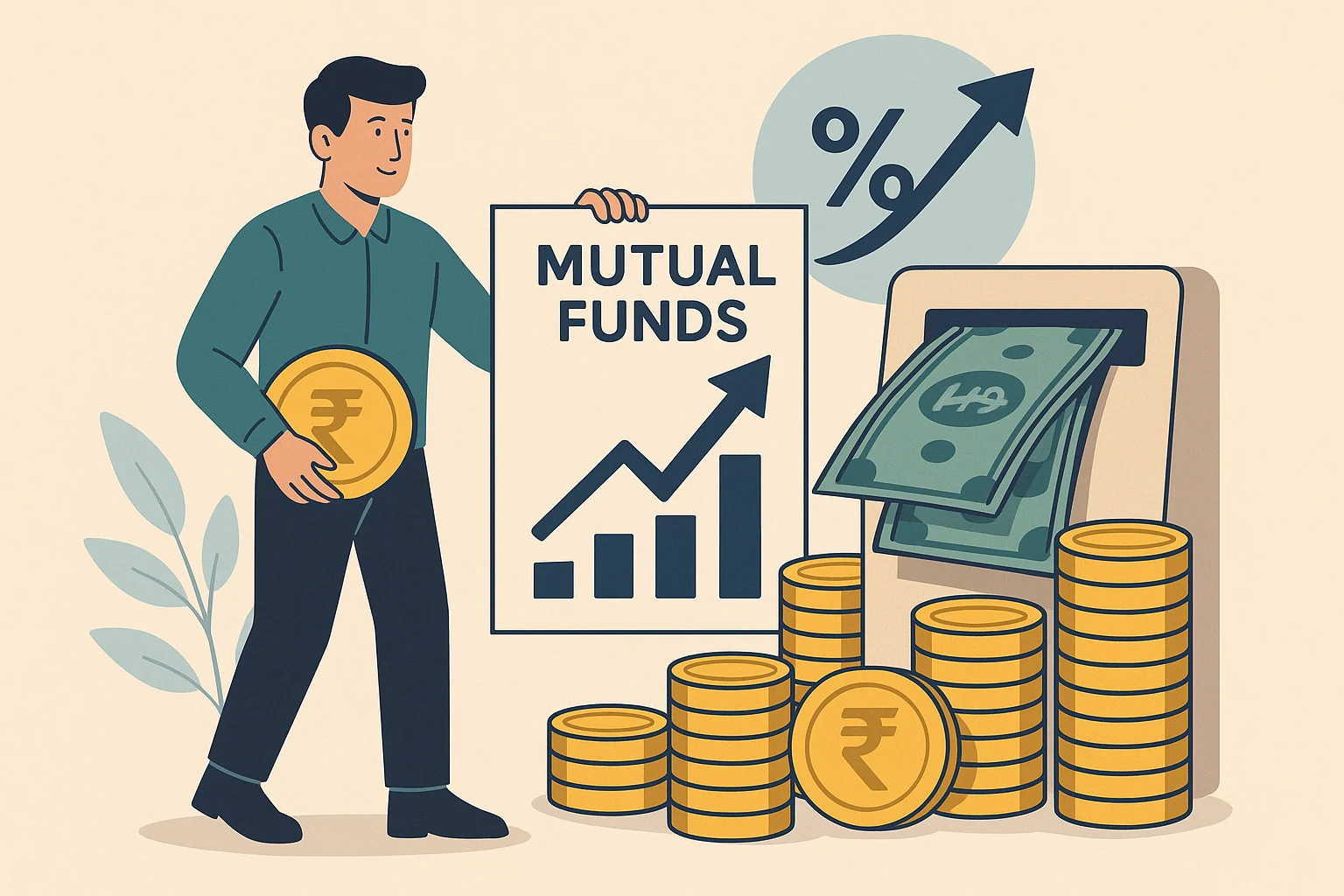 Earn ₹50,000/Month From Mutual Funds With Just 10% Return SWP Plan