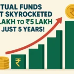 Mutual Funds That Skyrocketed ₹1 Lakh to ₹5 Lakhs in Just 5 Years!