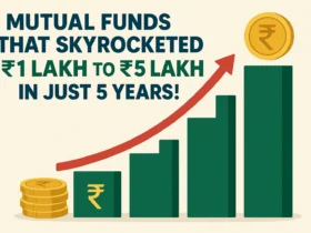 Mutual Funds That Skyrocketed ₹1 Lakh to ₹5 Lakhs in Just 5 Years!