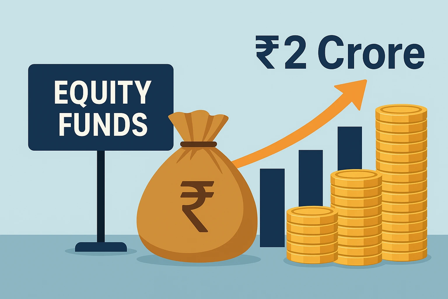 Top 7 Equity Funds to Build a ₹2 Crore Portfolio