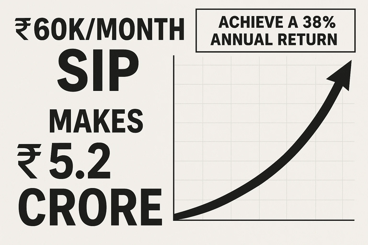 ₹60K/Month SIP to ₹5.2 Cr in 10 Years: Top Funds Revealed