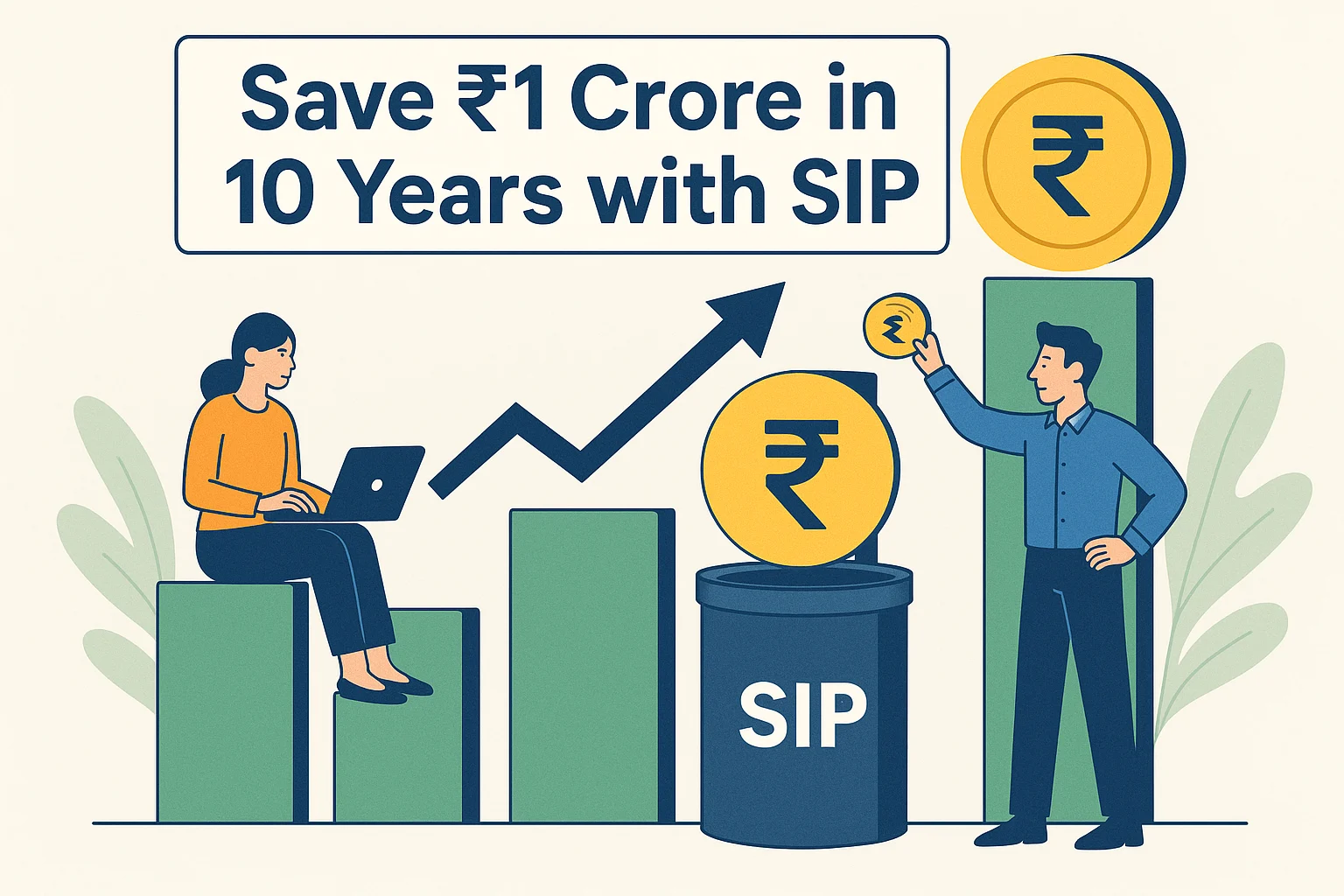 How to Save ₹1 Crore in 10 Years with SIP