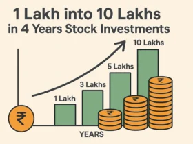 1 Lakh into 10 Lakhs in 4 Years Through Stock Investments