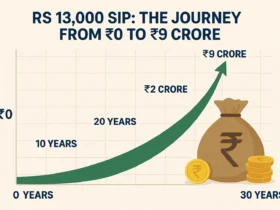 Rs 13,000 SIP: The Journey From ₹0 to ₹9 Crore