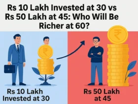 Rs 10 Lakh Invested at 30 vs Rs 50 Lakh at 45: Who Will Be Richer at 60?