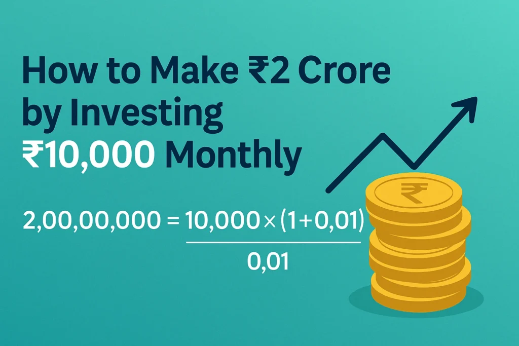 Make ₹2 Crore by Investing ₹10,000 Monthly – Real Example Included! 149 Make ₹2 Crore by Investing ₹10,000 Monthly