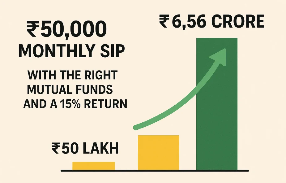 ₹50K Monthly SIP into ₹6 Crore in 20 Years 148 ₹50K Monthly SIP into ₹6 Crore in 20 Years