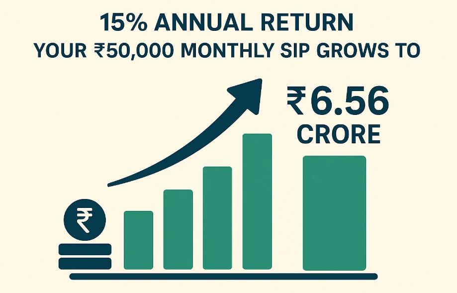 ₹50K Monthly SIP into ₹6 Crore in 20 Years 149 ₹50K Monthly SIP into ₹6 Crore in 20 Years