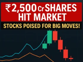 ₹2,500 Cr Shares Hit Market: 6 Stocks Poised for Big Moves!