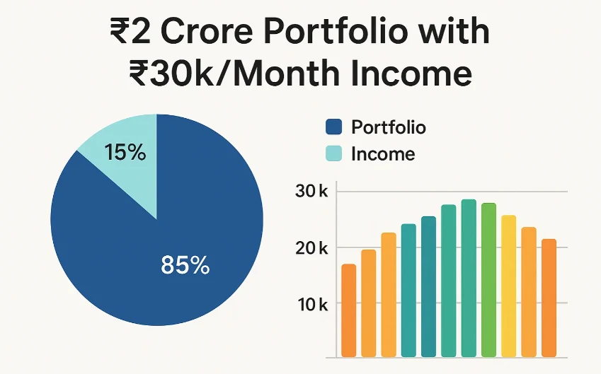 Retire in 2030: ₹2 Crore Portfolio with ₹30k/Month Income