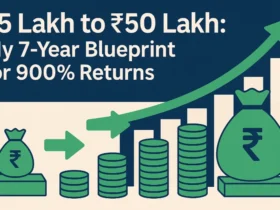 ₹5 Lakh to ₹50 Lakh: My 7-Year Blueprint for 900% Returns