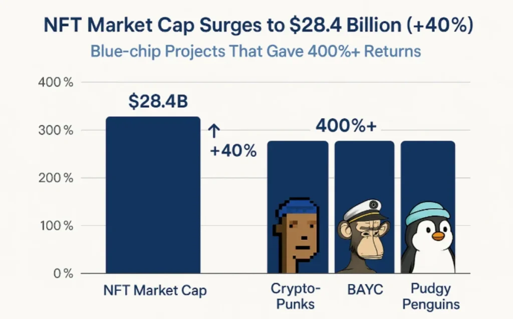 Top 5 NFTs That Gave 400%+ Returns Best NFT Investments 149 Top 5 NFTs That Gave 400%+ Returns Best NFT Investments