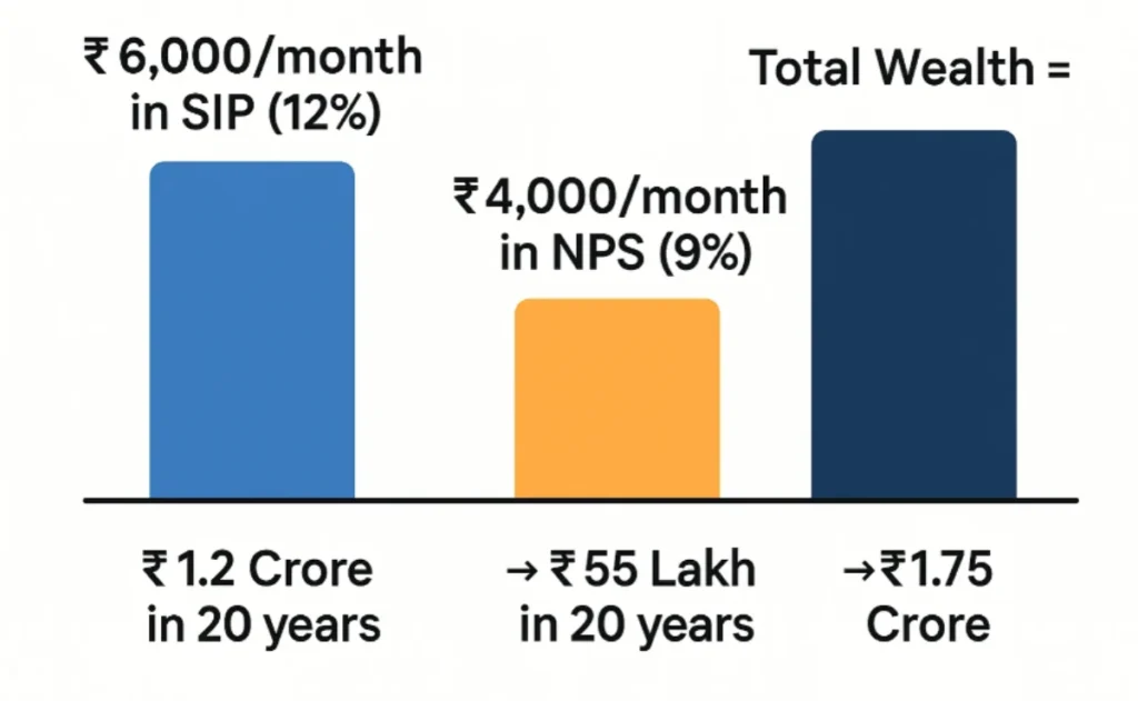 NPS vs SIP: Which Builds ₹1 Crore Faster? 149 NPS vs SIP: Which Builds ₹1 Crore Faster?