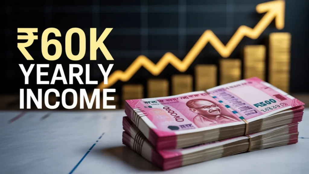 ₹5 Lakh Dividend Portfolio Giving ₹60K Yearly