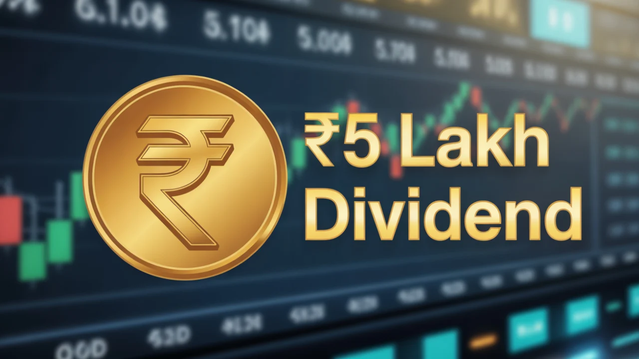 ₹5 Lakh Dividend Portfolio Giving ₹60K Yearly