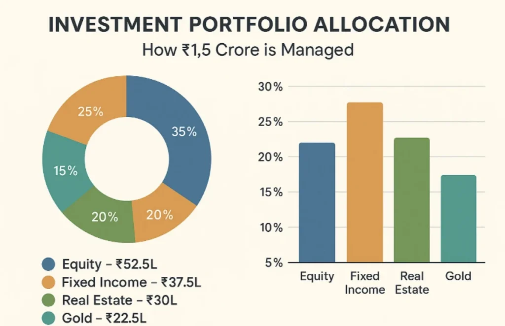 Portfolio Allocation: How ₹1.5 Crore is Managed