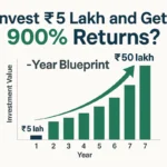 Invest ₹5 Lakh and Get 900% Returns? 7-Year Blueprint
