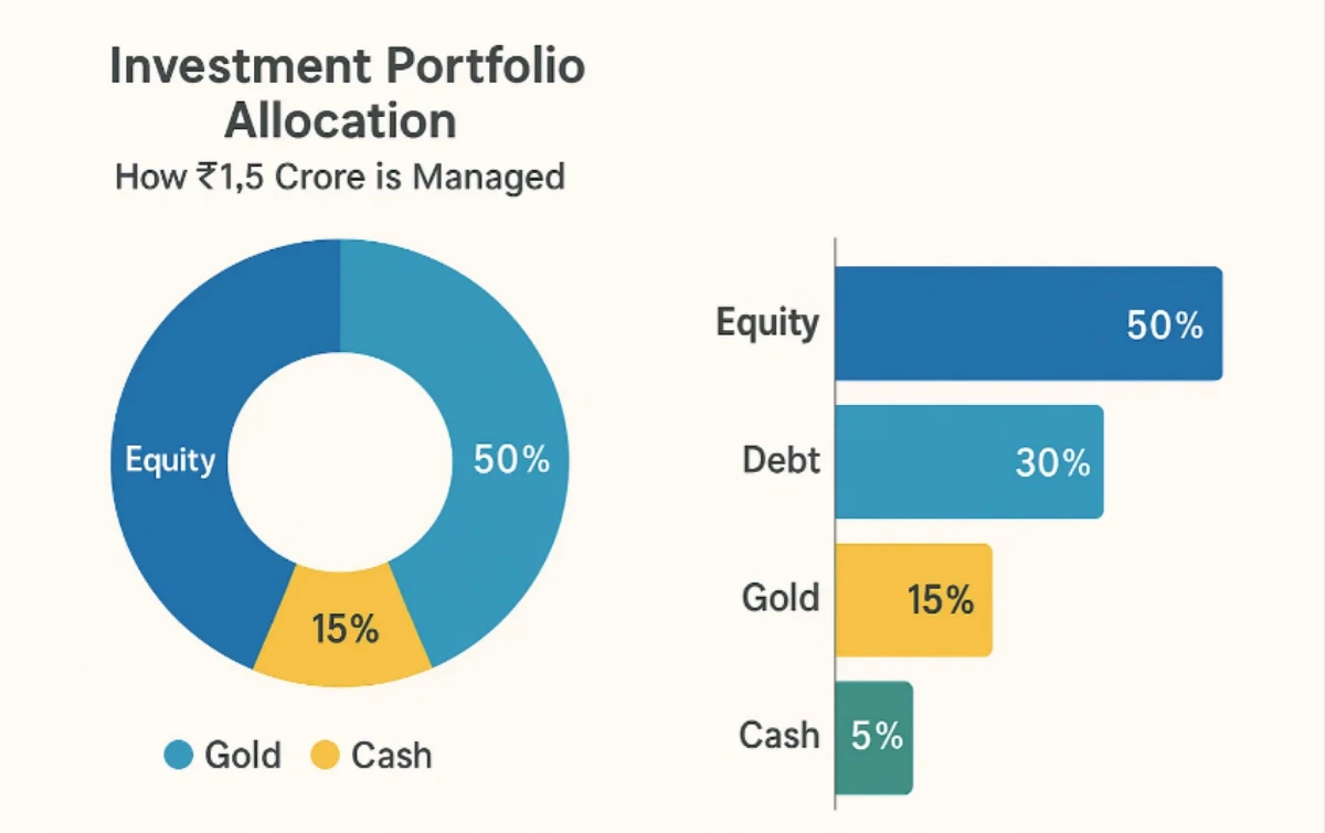 Portfolio Allocation: How ₹1.5 Crore is Managed