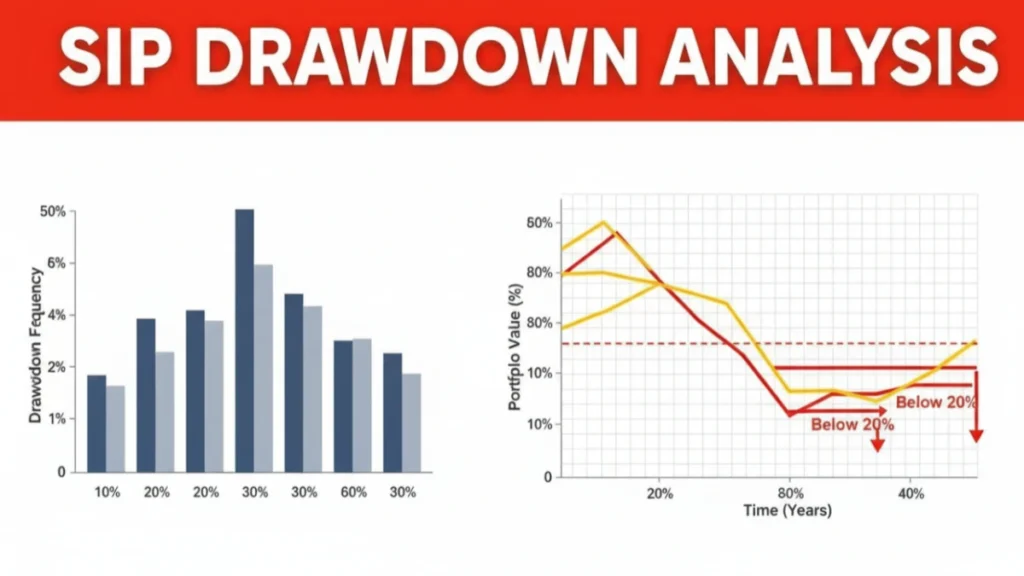 SIP Drawdown Analysis: How Often Will Your Portfolio Be Down 20%?