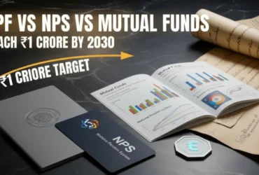 ₹1 Crore Corpus by 2030: PPF vs NPS vs Mutual Funds