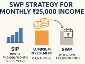 SWP Strategy for Monthly ₹25,000 Income — Explained in Simple Terms
