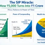 The SIP Miracle: How ₹5,000 Turns Into ₹1 Crore – Price, Patience & Power of Time