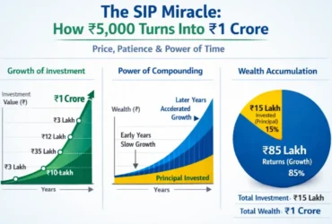 The SIP Miracle: How ₹5,000 Turns Into ₹1 Crore – Price, Patience & Power of Time