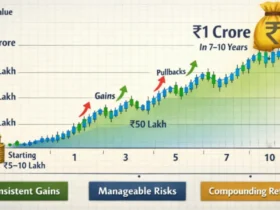 Swing Trading Compounding: Turn ₹5–10 Lakh into ₹1 Crore