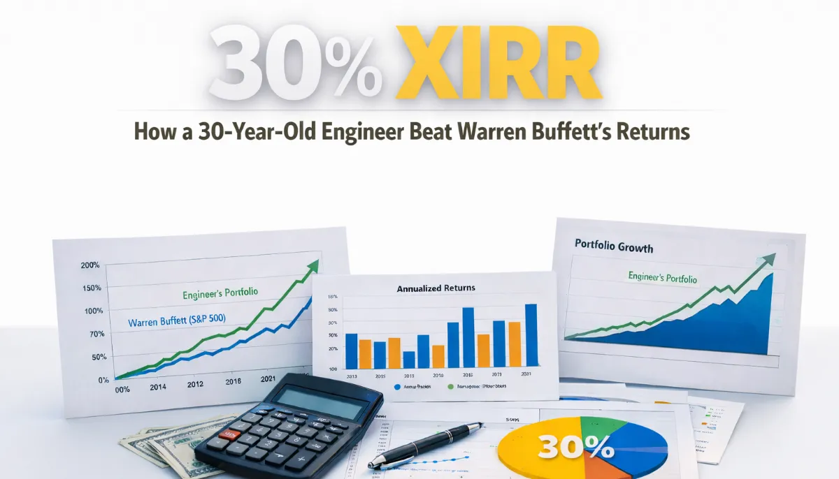 30% XIRR: How a 30-Year-Old Engineer Beat Warren Buffett’s Returns