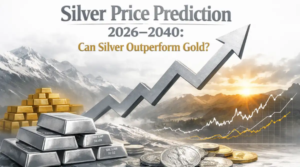 Silver Price Prediction 2026–2040: Can Silver Outperform Gold?