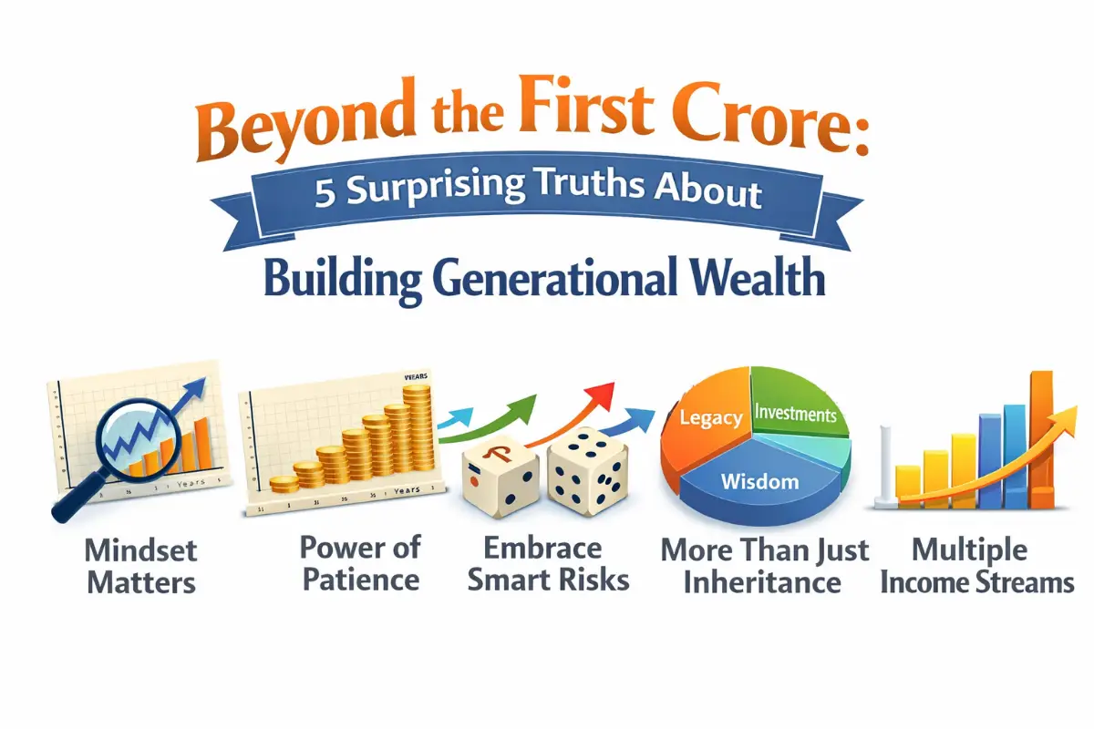 Beyond the First Crore: 5 Surprising Truths About Building Generational Wealth