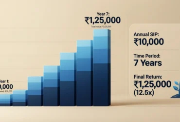 ₹10,000 Monthly SIP: What Real Returns Look Like After 7 Years