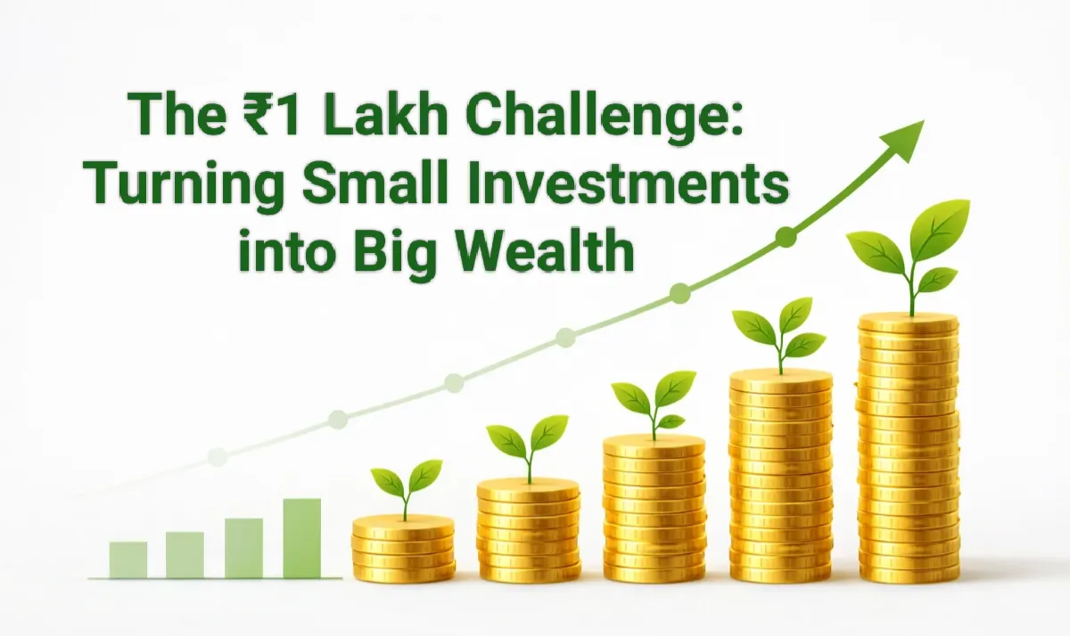 The ₹1 Lakh Challenge: Turning Small Investments into Big Wealth