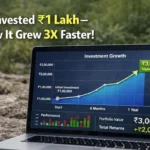 I Invested ₹1 Lakh—How It Grew 3X Faster Than Expected