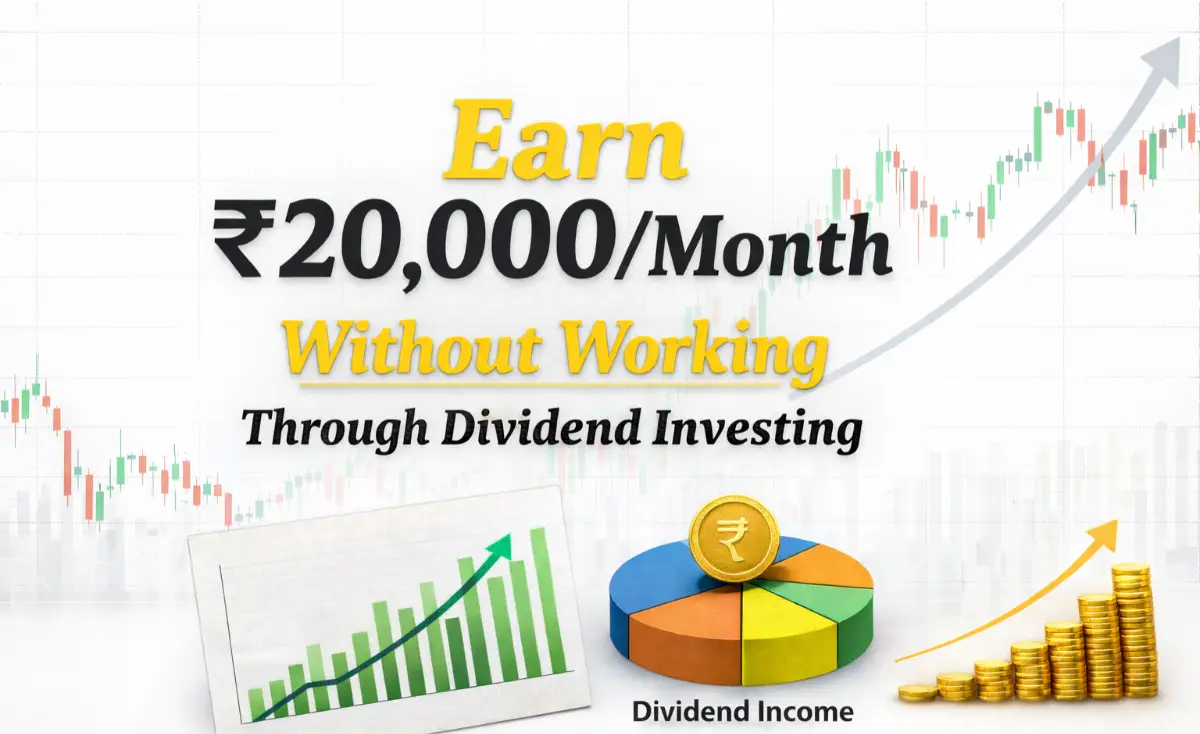 Earn ₹20,000/Month Without Working Through Dividend Investing