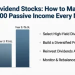 Dividend Stocks: How to Make₹50,000 Passive Income Every Month