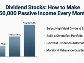 Dividend Stocks: How to Make₹50,000 Passive Income Every Month