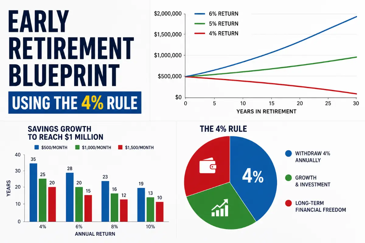 Early Retirement Blueprint: How to Quit Your 9-to-5 Using the 4% Rule