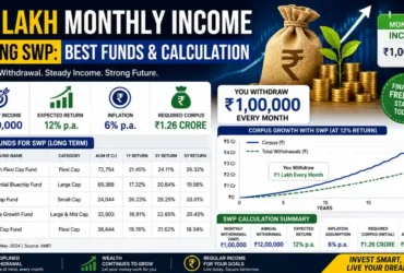 Generate ₹1 Lakh Monthly Income Using SWP: Best Funds & Calculation