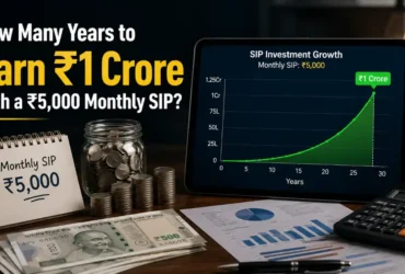How Many Years to Earn ₹1 Crore with a ₹5,000 Monthly SIP?