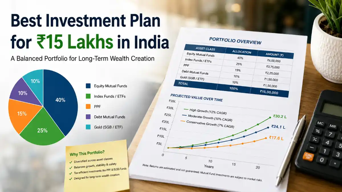 Best Investment Plan for ₹15 Lakhs in India