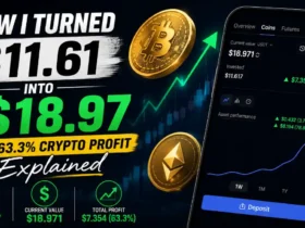 How I Turned $11.61 Into $18.97: My 63.3% Crypto Profit Explained